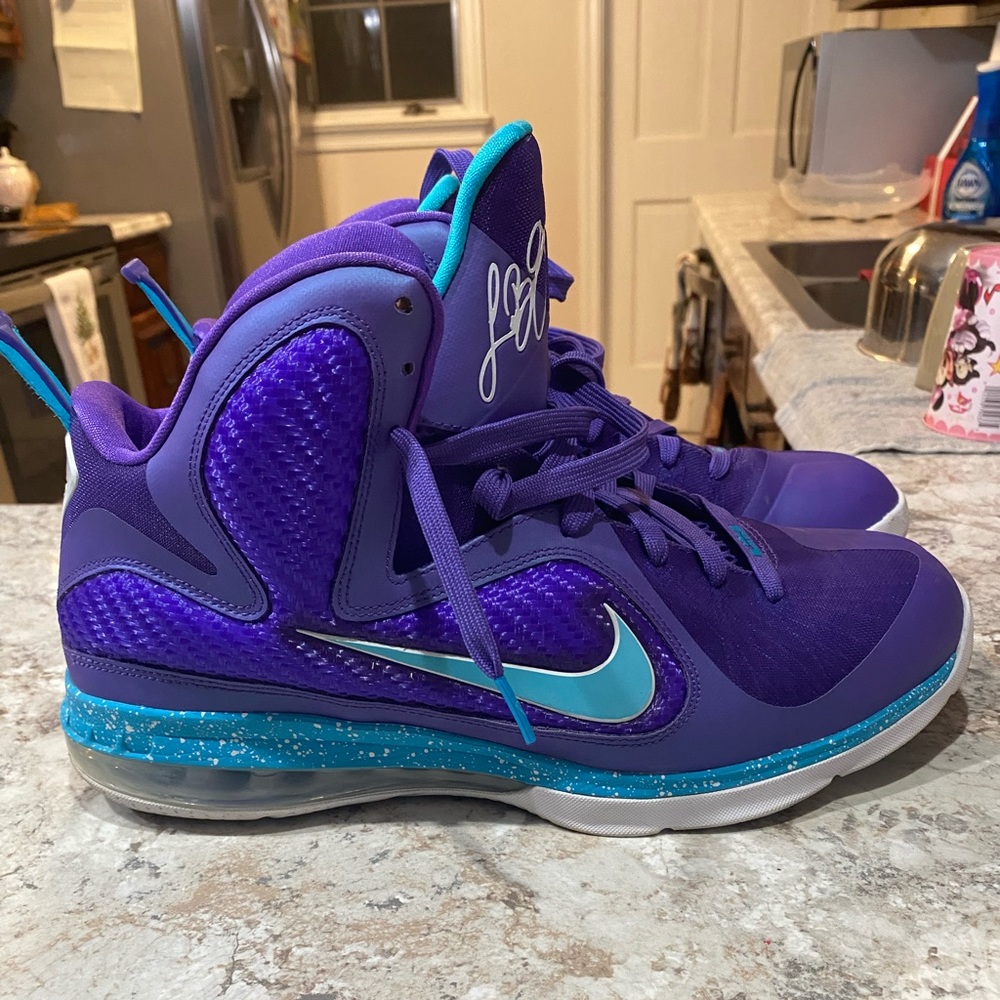 Nike LeBron 9 Summit Lake Hornets Size 13
